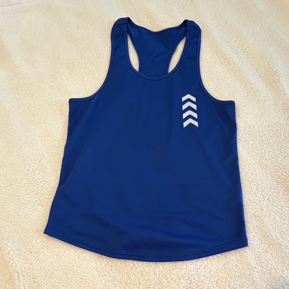 Mens Blue Tank Top size medium